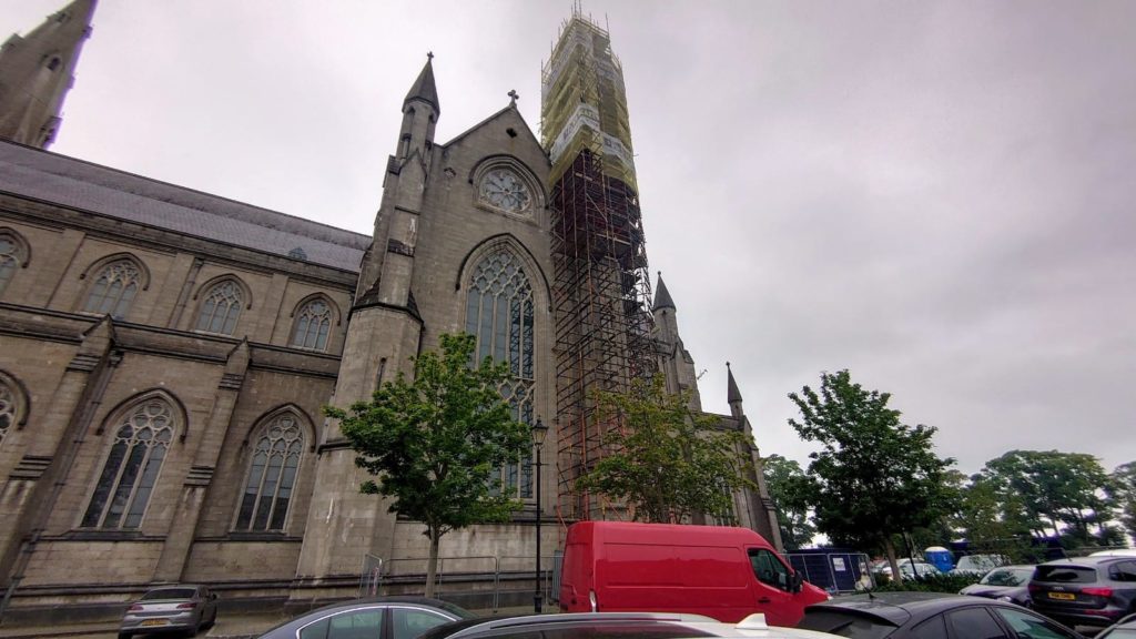 Heritage Scaffolding - Armagh Cathedral